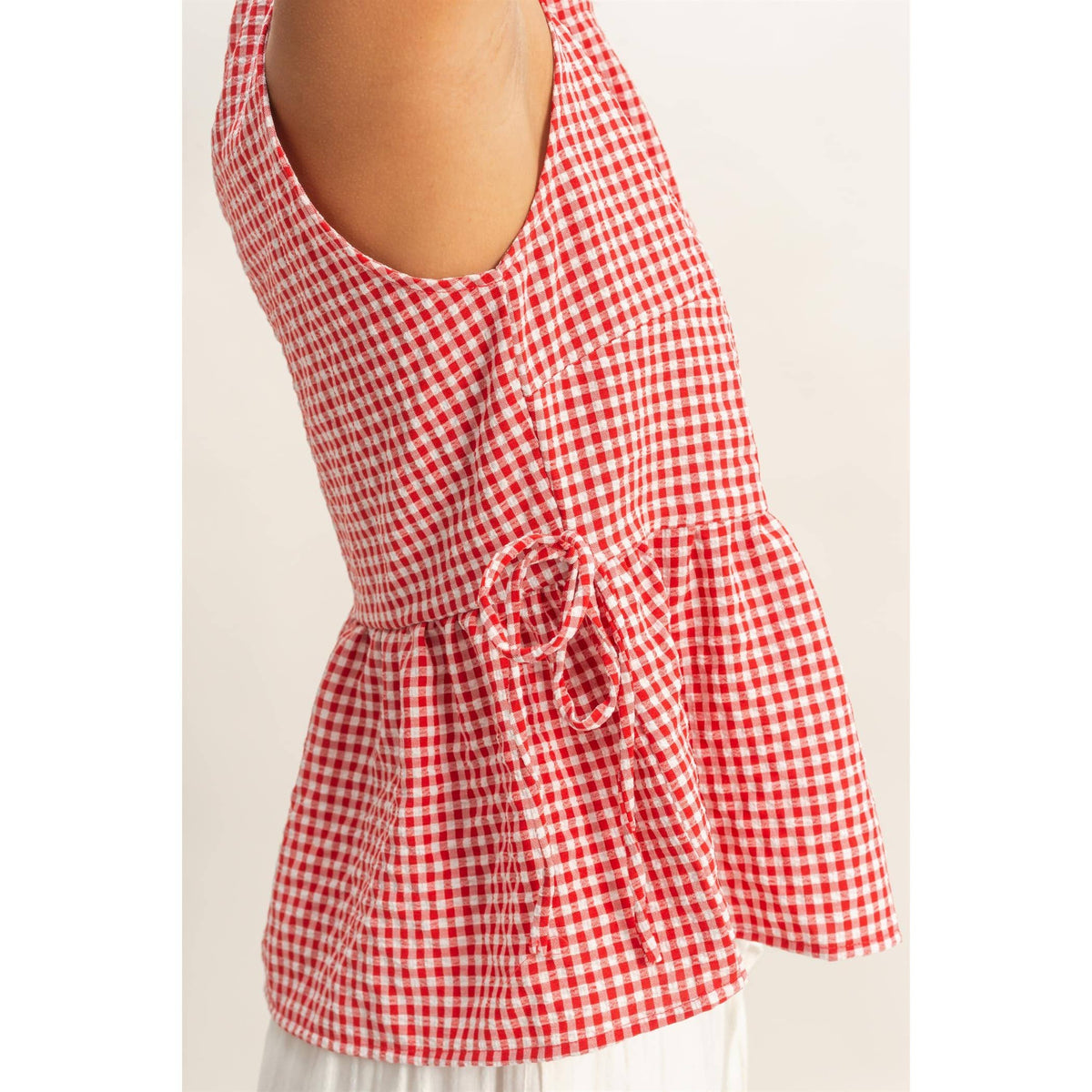 Prairie Picnic Peplum Top