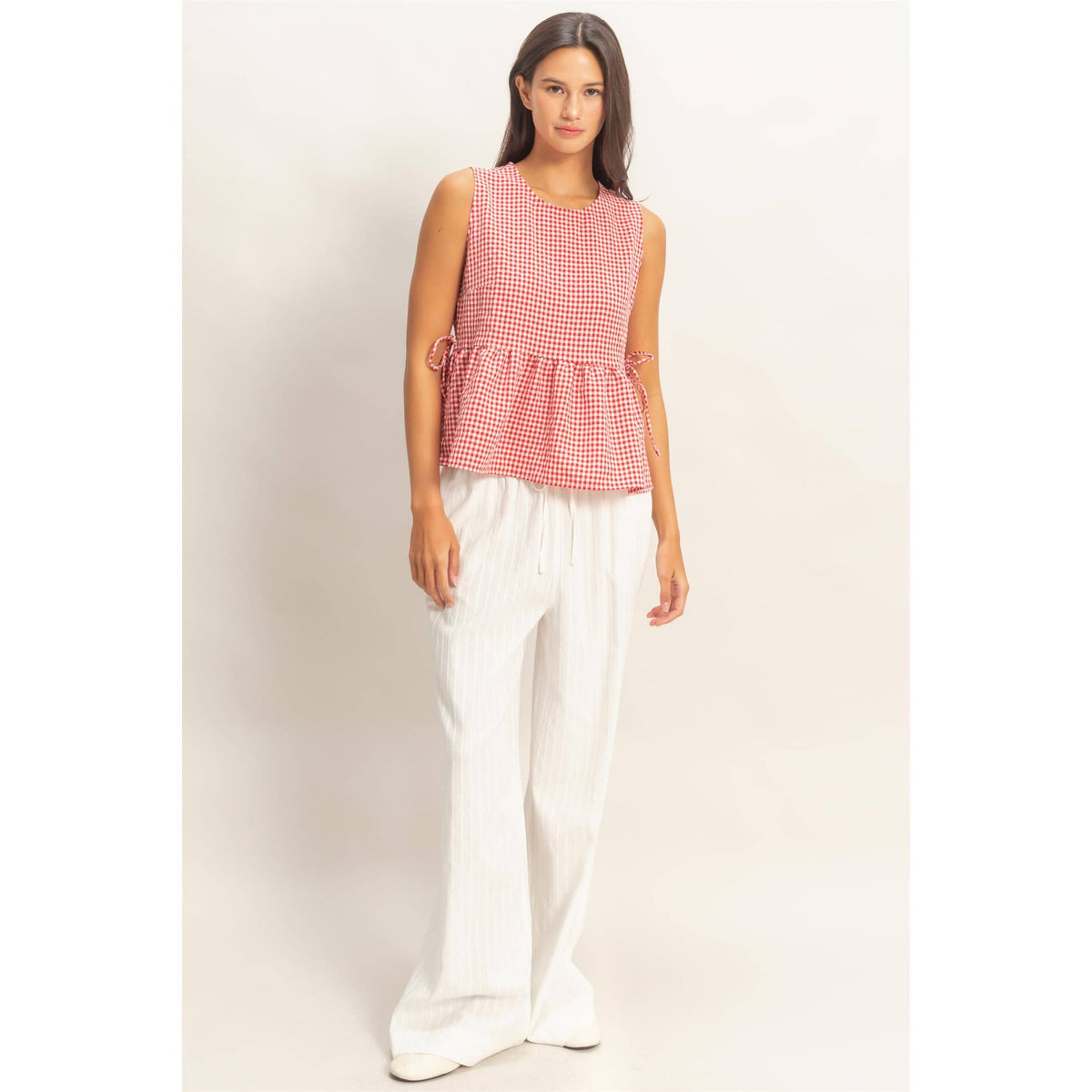 Prairie Picnic Peplum Top