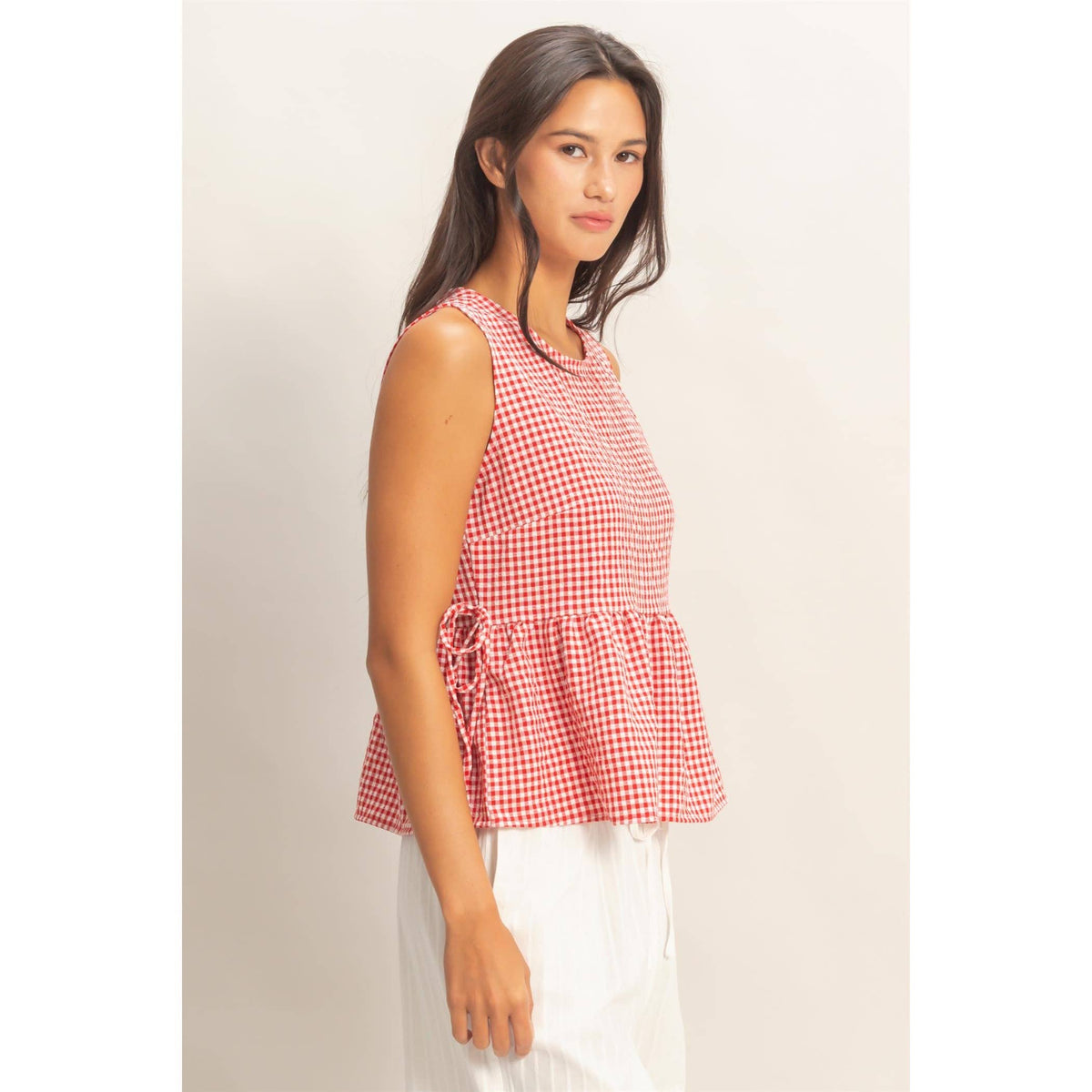 Prairie Picnic Peplum Top