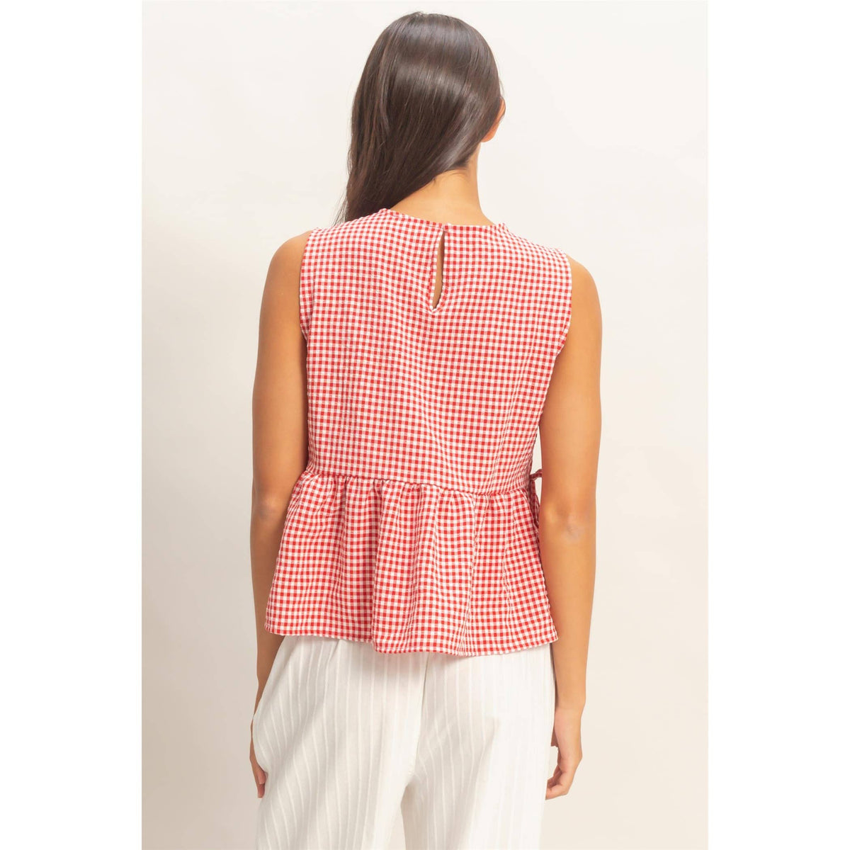 Prairie Picnic Peplum Top